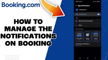 How To Manage The Notifications On Booking