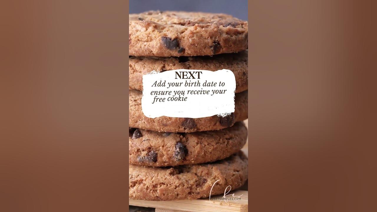 FREE Cookie at Crumbl Cookies for Your Birthday YouTube