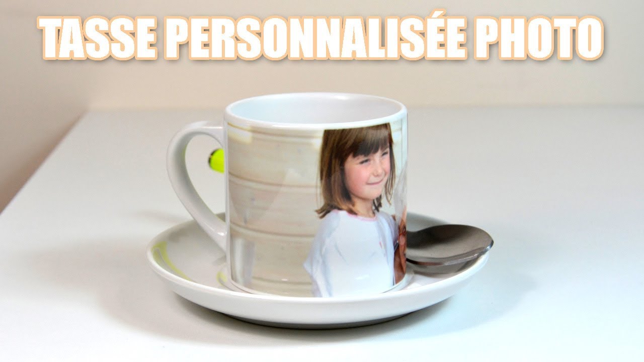 Petite tasse à café expresso personnalisable + soucoupe