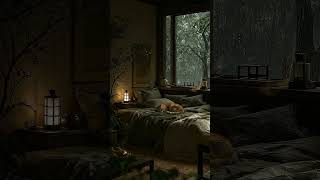 Rain on window #deepsleep #rain #rainoundforsleep #relax #cozynights #asmrrain #travel #nature