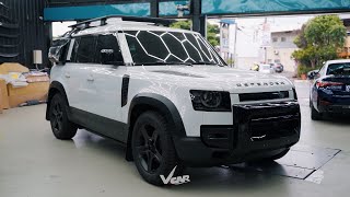 Land Rover Defender 110 白色 配件升級