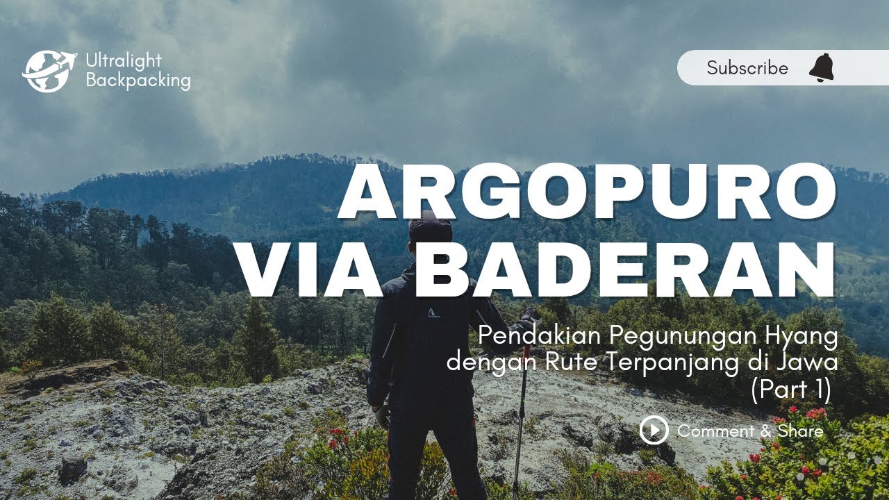 trek argopuro via baderan