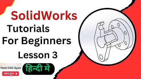 Solid works Tutorial For Beginners #solidworks #cad #solidworkstutorial #cadcam