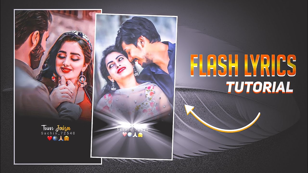 Flash Lyrics Video Editing Tutorial Alight Motion Text Tutorial