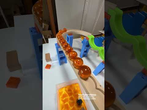 Marble Run and Cat Paws ☆ ASMR Video for Soothing and Laughter. Vol. 88