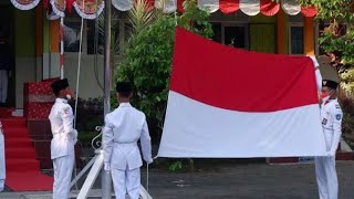 Upacara Hut 77 Ri Paskibra Smanambels