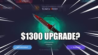 OPENING KNIFE CASES ONLY & UPGRADING IT! (SKINCLUB $2500)