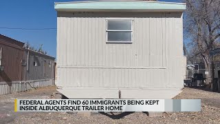 Federal agents find dozens of undocumented people in mobile home