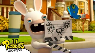 RABBIDS INVASION | Rabbid on Film (S3E07) New episodes | Cartoon for kids