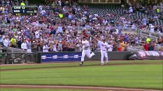 2013/08/17 Mauer's solo shot