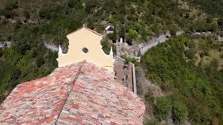 Col de Turini Tour de france 2020 stage 2 mavic mini with sound Martin Herzberg -rain without words