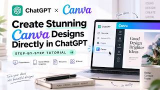 How to Connect ChatGPT to Canva & Create Designs with AI