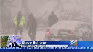 Suffolk County Executive Updates On Storm