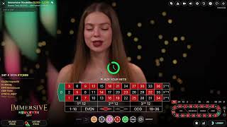 Immersive Roulette Big Win Roulette Big Win