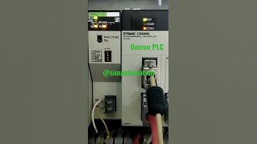 Omron PLC @simautomation #plc
