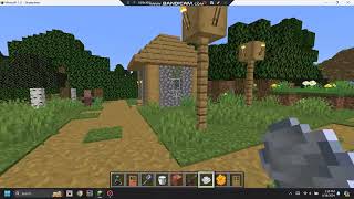 Taking Down A Village In Minecraft