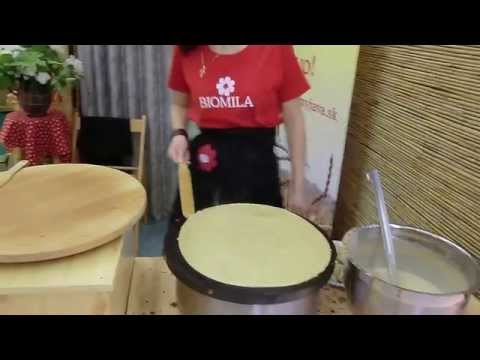 Crepes - BIOMILA špaldovo pohánkové celozrnné palacinky