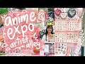 Surpassing last years revenue  at anime expo 2023   how to artist alley vlog  mualcaina