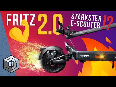 TRITTBRETT FRITZ 2.0 E-Scooter Test: BESTER \u0026 STÄRKSTER seiner Klasse? (2024er Modell) #escooter