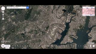 Newark, New Jersey - Urban Sprawl Time Lapse