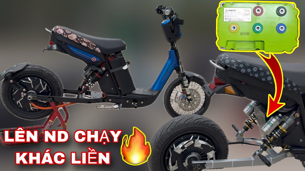 Xe Điện Độ Kiểng – Pega Lên ND 990 + 150s | Chạy Khác Liền, Xoáy Bánh 🔥