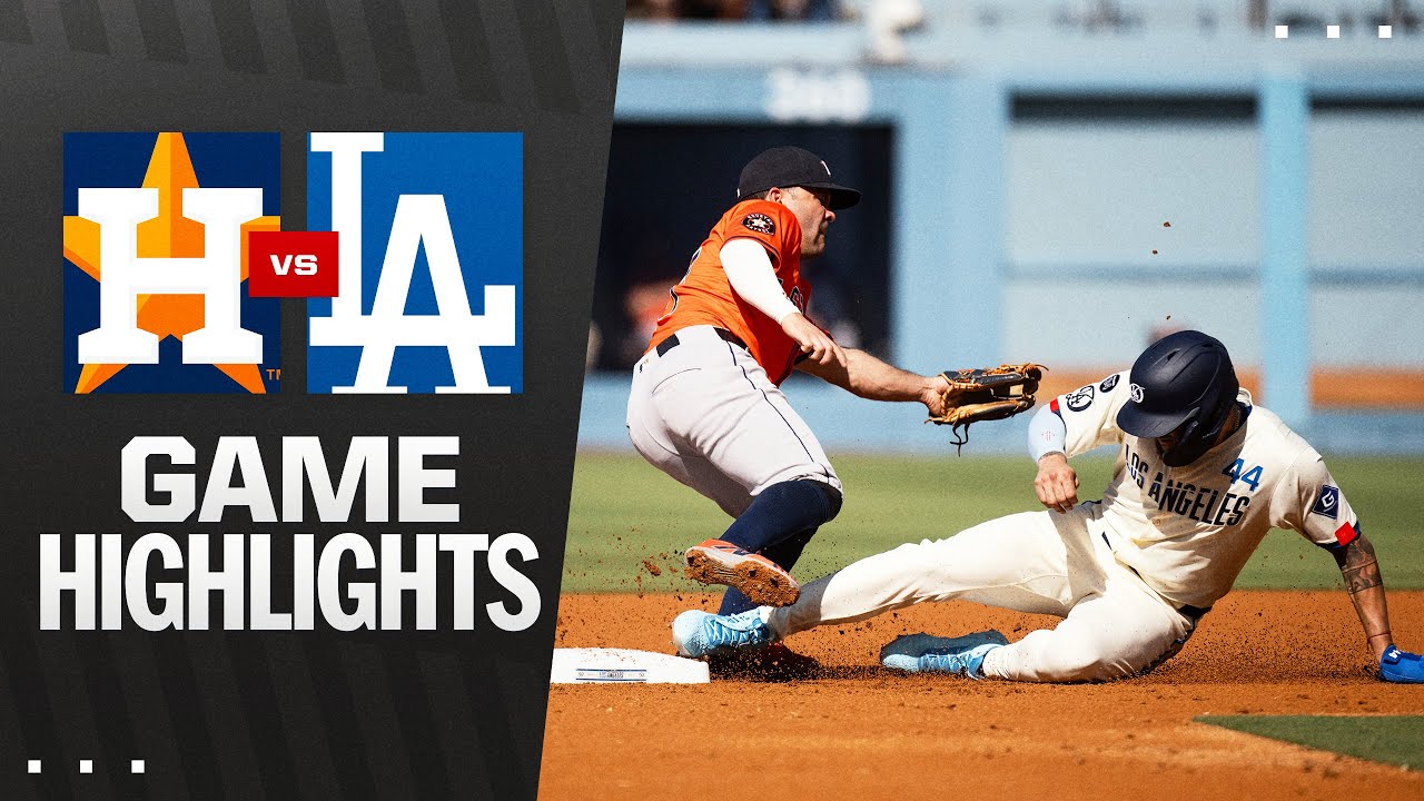 Astros vs. Dodgers Game Highlights (7/5/25) | MLB Highlights - YouTube