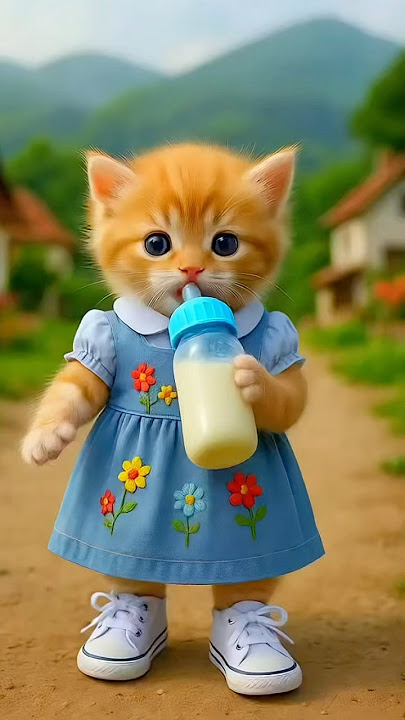 Dudi dudi dum dum 🍼😻#shorts #shortsfeed #dudidudidam #catshorts