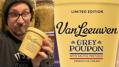 Grey Poupon Ice Cream | Brad Tries