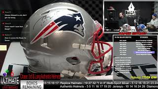 Tom Brady Patriots Authentic Helmet - 02192023 7 P.m. Live Breaks