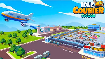 Idle Courier Tycoon Gameplay | Android Gameplay Part #1 | New Released Game | Blue Sky
