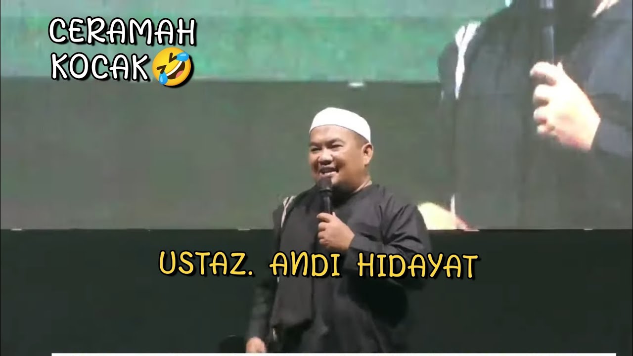 CERAMAH LUCU USTAZ ANDI HIDAYAT ROGOJAMPI BANYUWANGI. TEMA KPU Banyuwangi BERSHOLAWAT