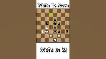 Mate in 2! (57) Can you Solve it? Chess Puzzle🧠🔥