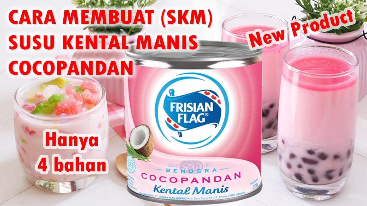 Cara Membuat Susu Kental Manis Rasa Cocopandan Hanya 4 Bahan Homemade 