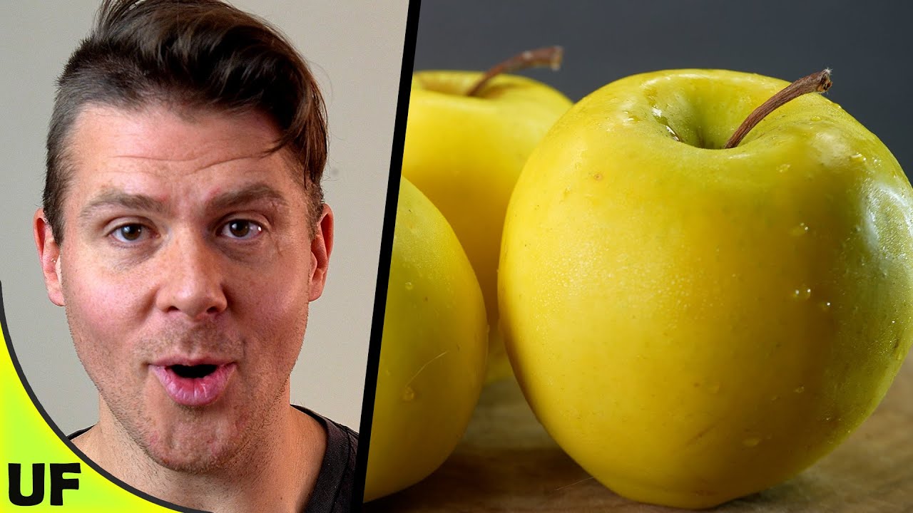 Tasting the Apple Created by a Hurricane Ginger Gold Apple YouTube