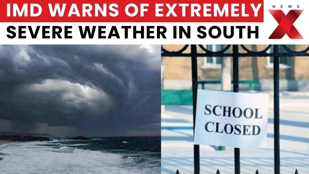 Cyclone Ditwah Updates: Schools Closed in Puducherry, Heavy Rain Forecast in South India | NewsX