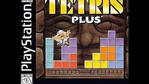 Tetris Plus (1996) - Playstation 1 (PSX) (PS1 Gameplay)