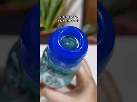 How To Open Ramune soda bottle Japanese marble soft drink