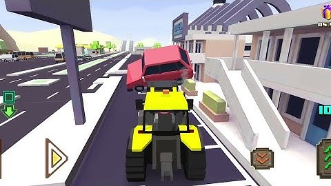 I am not proud, but I stole this car right from the parking lot -- Blocky Farm & Racing Simulator
