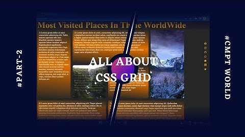 All about css grid | responsive(part-2) #cssgrid #programming #layouts #responsivewebdesign