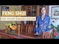 Feng Shui for your Dining Room Video