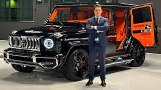 2023 Mercedes G Class H G63 | HOFELE Most Luxurious G WAGON Rolls Royce Doors Review Interior screenshot 5