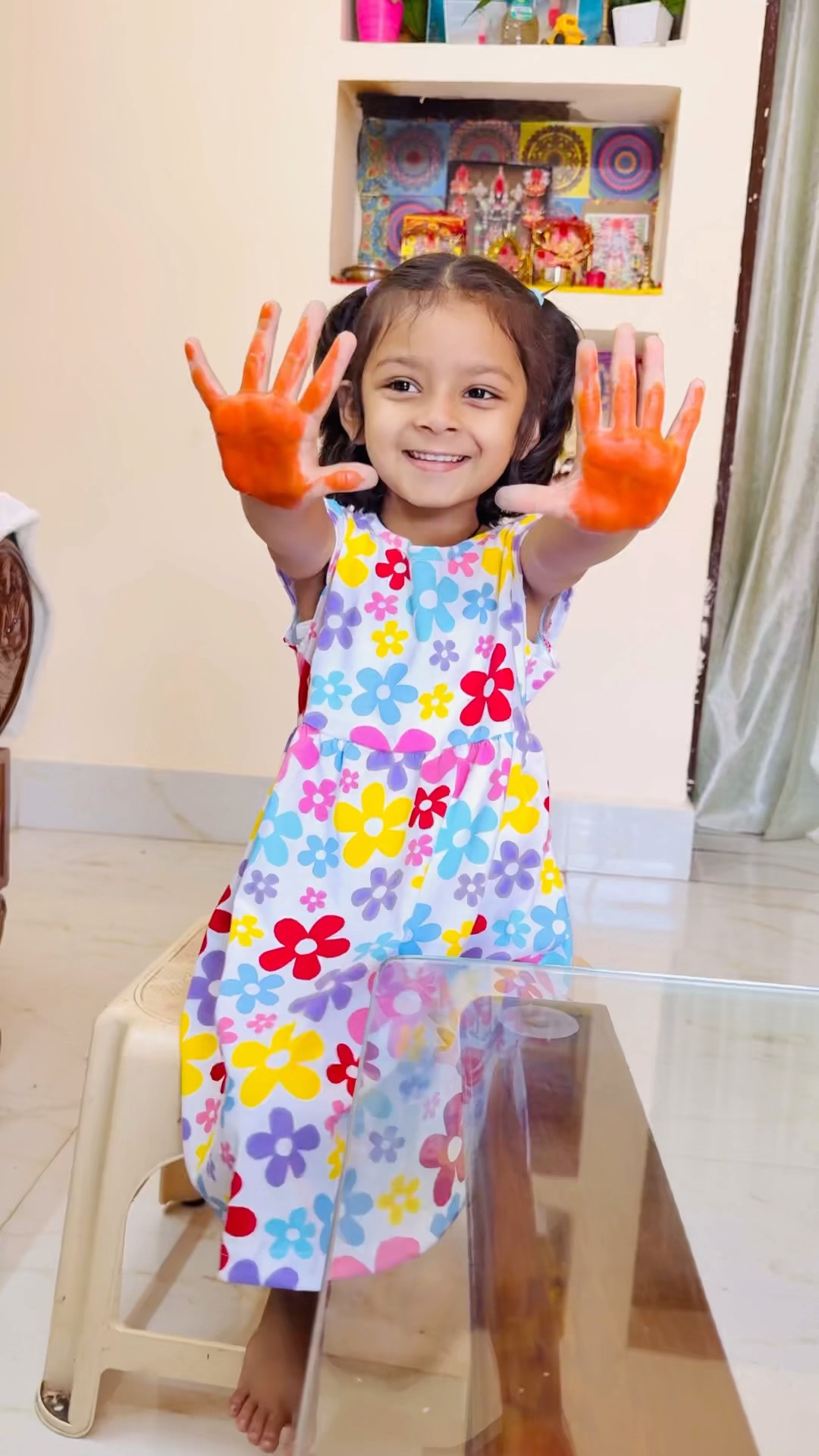 Tooktook aur mummy hatho ke nisan kaise draw kar rhi?