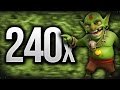 MASS ATAKI ! 240 GOBLINÓW ! CLASH OF CLANS POLSKA