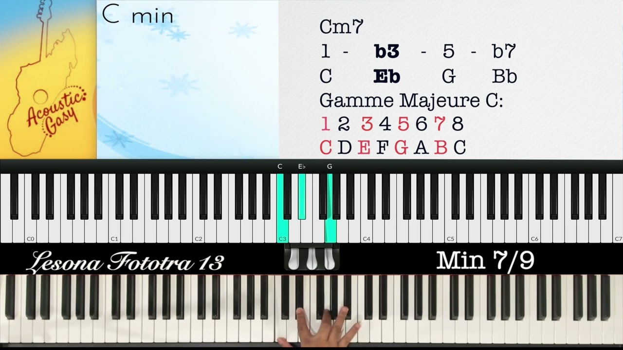 Lesona Fototra (Piano) - 13: Min 7, 9