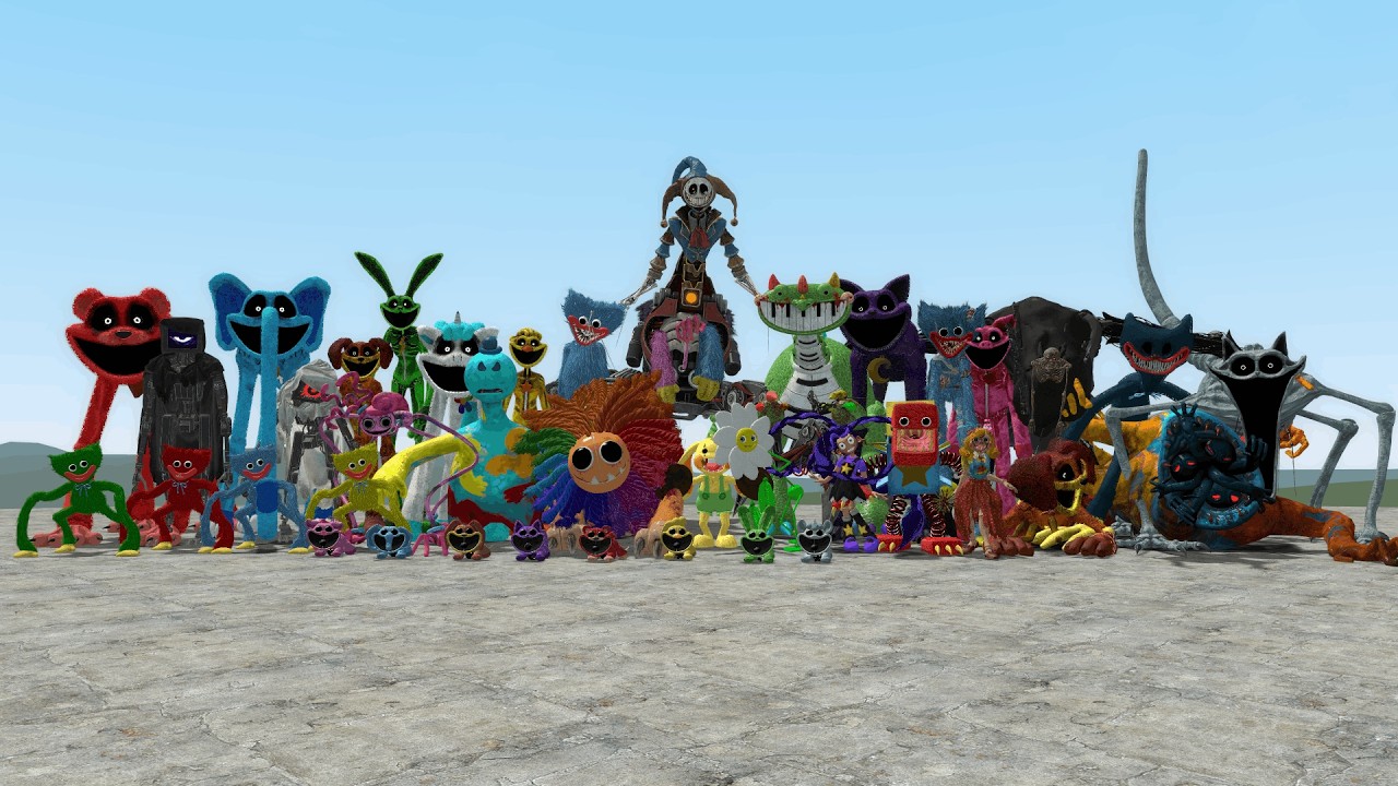 Surviving the Poppy Playtime MEGA All Chapters | Garry's Mod