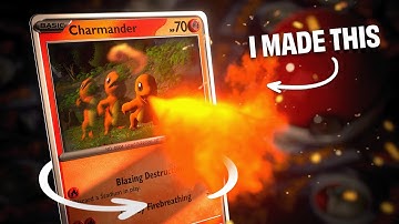 I Made 3D Animated Pokemon Cards