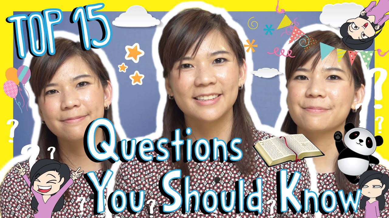 Learn the Top 15 Thai Questions You Should Know