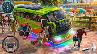 Игра Offroad Bus Game: Bus Sim 3D 2026 - Mountain Offroad Bus Driving Simulator Android Gameplay screenshot 2