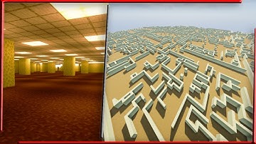 I Build HUGE Backrooms in Minecraft and you can DOWNLOAD for FREE!