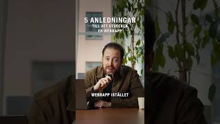 5 ANLEDNINGAR TILL ATT INVESTERA I EN WEBBAPP